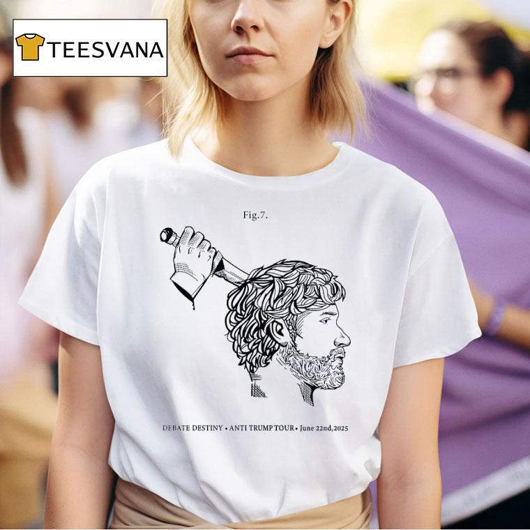 Debate Destiny Anti Trump Tour 2025 Shirt
