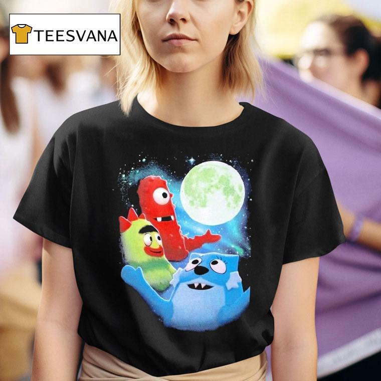 Yo Gabba Gabba Howl At The Moon Shirt