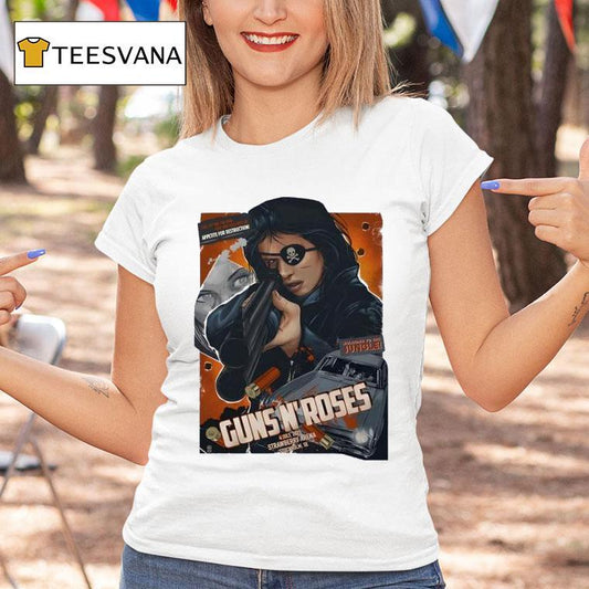 07.04.2025 Guns N' Roses Event Stockholm Shirt