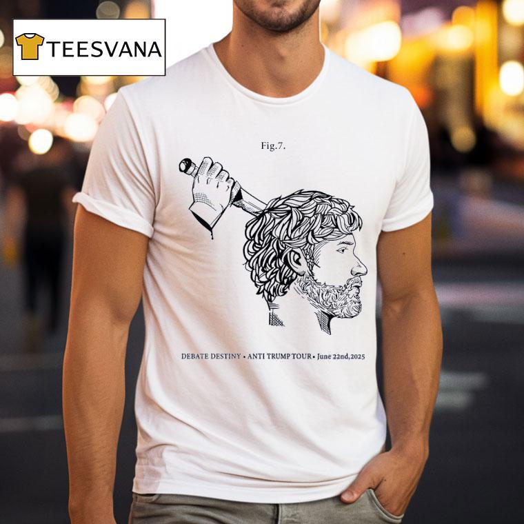 Debate Destiny Anti Trump Tour 2025 Shirt