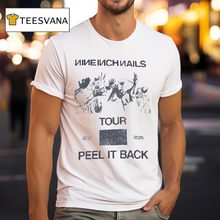 Nine Inch Nails Peel It Back Tour 2025 Shirt, hoodie, long