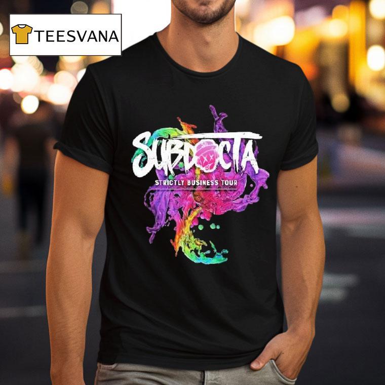 Subdocta Strictly Business Tour Shirt