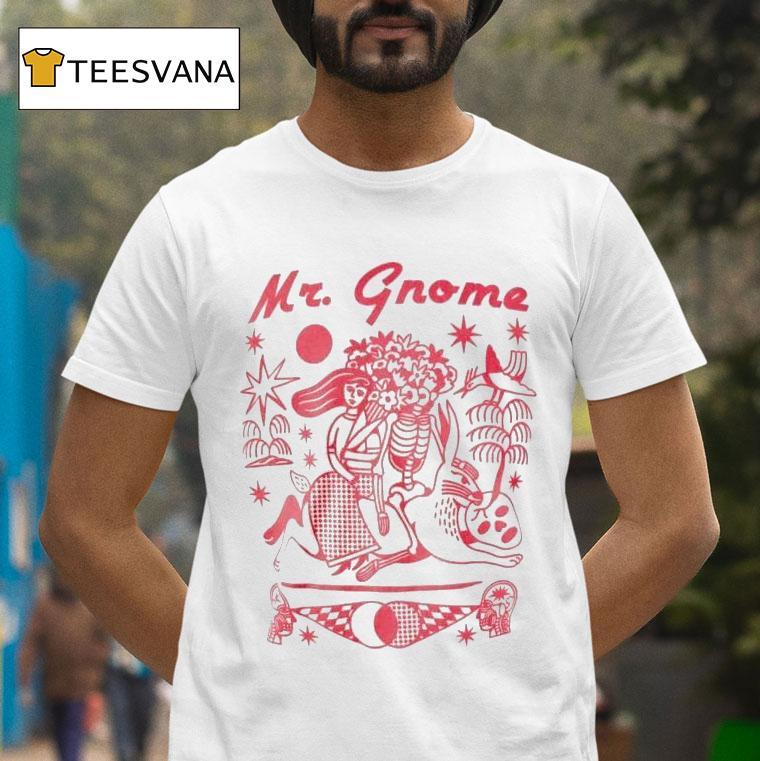 Mr Gnome Rabbit Ride Skeleton Shirt