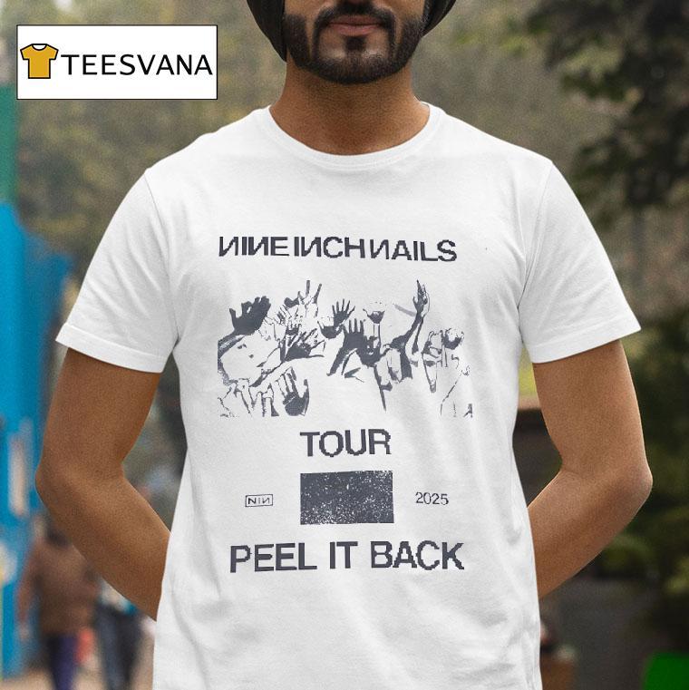 Nine Inch Nails Peel It Back Tour 2025 Shirt, hoodie, long